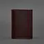 Кожаная обложка для паспорта 1.0 бордовая - миниатюра 5