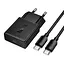 Адаптер сетевой HOCO C to C cable Speed ​​single-port PD ultra-thin charger set N72 |1Type-C, 20W/3A, PD/QC| - миниатюра 1