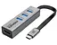 USB-Хаб Promate USB Хаб на 4 порти (mediahub-c3.grey) - мініатюра 1