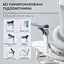 Офісне крісло Sihoo DORO C300 Pro Mesh White with footrest (DORO-C300-PRO-M102-JT) - мініатюра 11