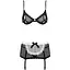 Еротичний костюм покоївки Obsessive Maidme Set 5pcs L/XL - мініатюра 5