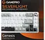 Клавиатура игровая механическая GamePro GPMK-116 Genesis Silver light USB Red Swich Hot-Swap N-KRO Grey - миниатюра 3