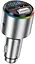Автомобільний зарядний пристрій Proove FM Launcher Power Drive 30W (PD+QC3.0) Type-C+USB silver (FMPD30110006) - мініатюра 1