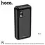 УМБ Hoco Serenity digital display large capacity power bank DB34B 30000mAh 3 порта чорна - мініатюра 3