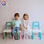 Дитячий стілець "Kids Chair" 9710TXK блакитний, до 75 кг - мініатюра 6