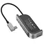 USB-хаб Baseus Bend Angle No.7 Multifunctional Type-C HUB Converter Dark gray - миниатюра 1