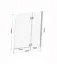 Шторка для ванны Eger 599-120CH/R - миниатюра 2