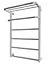 Водяной полотенцесушитель Mario Hotel 800x530/500 1.3.4200.01.P, Хром, нижнее - миниатюра 1