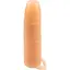 Насадка на пенис Super Me Real Feel Sleeve With Ball Strap 14 см телесный - миниатюра 1