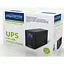 ДБЖ EnerGenie EG-UPS-034, LCD дисплей, USB порт, 1500 VA, чорний колір - мініатюра 4