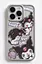 Силиконовый чехол Kuromi (Sanrio) для iPhone 15 - миниатюра 1