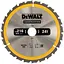Диск пиляльний DeWalt Construction 216 х 30 мм 24 зуба (DT1952) - мініатюра 1