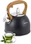 Чайник Whistling Kettle Black із нержавіючої сталі зі свистком Kamille 20 см kuh0006800 - мініатюра 2