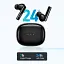 Бездротові навушники Ugreen WS106 HiTune T3 Active Noise-Cancelling Wireless Earbuds Black (UGR-90401) - мініатюра 2