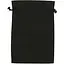 Мішечок із бавовни Rosa Talent 20х30 см чорна бавовна 135 г/м2  - мініатюра 2