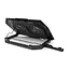 Підставка для ноутбука IceCoorel N10, 10-18", 2*125mm 1400±10% RPM, корпус пластик+алюміній, 2xUSB 2.0+LCD display+підставка для мобільного телефону - мініатюра 2