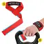 Лямки для становой тяги 4FIZJO Deadlift Straps Red (P-5905973402286) - миниатюра 4