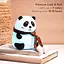 Детский силиконовый ночник Panda Silicone Lamp LJC-142-A аккумуляторный светильник игрушка для сна - миниатюра 4