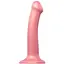 Насадка для страпону Strap-On-Me Mono Density Dildo Rose M одношаровий силікон гнучкий діаметр 3.3 см - мініатюра 1