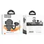 Автотримач для телефона HOCO H20 Mighty one-button car holder(windshield) Black - мініатюра 2