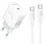 МЗП Borofone BA99A Breeze PD20W (1USB-C) + кабель Type-C to Type-C White - мініатюра 1