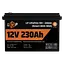 Акумулятор LP LiFePO4 12V (12,8V) - 230 Ah (2944Wh) (Smart BMS 150А) з BT пластик для ДБЖ - мініатюра 2