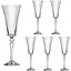 Набір келихів для шампанського Lora Франческа 190 мл 6 шт. NGC231SETCHAMP - мініатюра 1