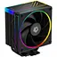Кулер для процесора ID-Cooling FROZN A410 ARGB чорний 120 мм 4 теплових трубки алюміній/мідь - мініатюра 1
