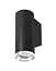 Бра, настінний світильник Goldlux 324764 Turyn GU10 1x10W IP44 BK - мініатюра 1