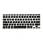 Накладка на клавіатуру DK для Apple MacBook Pro 13" 2009 - 2012 USA силікон чорний (010311) - мініатюра 1