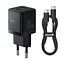 СЗУ Baseus Palm Fast Charger 20W (1USB-A/1C) + кабель Type-C to Type-C (P10111608) - миниатюра 1