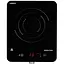 Настільна плита Ardesto ICS-B116, чорний, 1800W, індукційна, сенсорне керування, 1 конфорка 19см, загартоване скло, дисплей, - мініатюра 1
