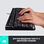 Комплект (Клавіатура та Миша) Logitech MK120 Desktop (920-002563) USB Black - мініатюра 2