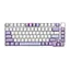 Игровая механическая клавиатура Ajazz Ak820 / Проводное подключение / Sea Salt Switch / White Purple - миниатюра 1