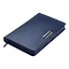Ежедневник недатированный Buromax Salerno A6 искусственная кожа 336 страниц синий (BM.26030-02) - миниатюра 4