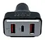 Автомобильное зарядное устройство XON MaxCharge Type-C 75W (Type-C PD30 + 2 x Type-A 15V/1.5A) Black (CM2A1C75WB 3517) - миниатюра 3