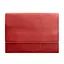 Кожаная папка для документов А4 (на магнитах) красная - миниатюра 6