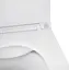 Унитаз подвесной безободковый Kroner Eifel WHI493436 RIMLESS с сиденьем Slim Duroplast / Soft-close / Quick relase (KE493436WHIR) (CV029611) - миниатюра 6