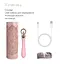 Вибратор Zalo Courage Pre-Heating G-spot Massager 20.6 см розовый - миниатюра 8