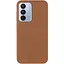 Шкіряний чохол Epik Leather Case Metal Buttons для Samsung Galaxy S23 FE Brown - мініатюра 1