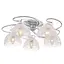 Люстра потолочная Brille в спальню E27 60W CH (LK-593C/5) - миниатюра 2