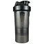 Шейкер Universal Nutrition Animal Smart Shaker (3-х компонентний), 600 мл - Black - миниатюра 2