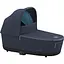 Люлька Cybex Priam Lux Conscious Collection Dark Navy + Текстиль для прогулянкового блоку Cybex Priam Conscious Collection Dark Navy + Шасі Cybex Priam з каркасом LS RBA Chrome Brown - мініатюра 2