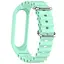 Ремешок Ocean Band для Xiaomi Mi Band 3/4/5/6/7 Бирюзовый / Blue Sea - миниатюра 4