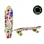 Скейт "Пенни борд" Bambi SC20415 колеса со светом, принт, 56 см - миниатюра 2