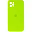 Чохол Epik Silicone Case Square Full Camera Protective AA для Apple iPhone 11 Pro 5.8 Салатовий/Neon green - мініатюра 1