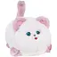 Интерактивная мягкая игрушка AiDA Smart Blinking Cat бело-розовая (AD54081) - миниатюра 4