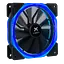 Вентилятор Vinga LED FAN-02 BLUE Black (LED fan-02 blue) - мініатюра 1