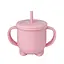Силіконова чашка-поїлка з кришкою MGZ-0302(Pink) 200 мл - мініатюра 1
