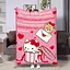 Плед 3D з побажаннями для доньки Донечці Hello Kitty 32369 160х200 см - мініатюра 1